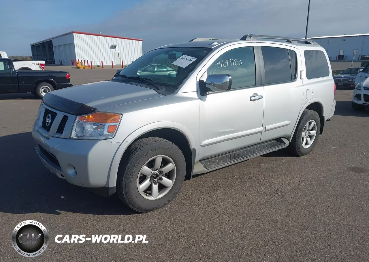 2012 Nissan Armada Sv VIN:5N1AA0NC7CN614017 - 2