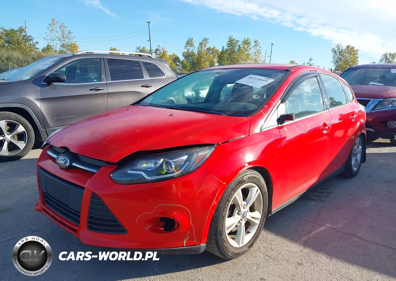 2014 Ford Focus Se VIN:1FADP3K26EL136481 - 2