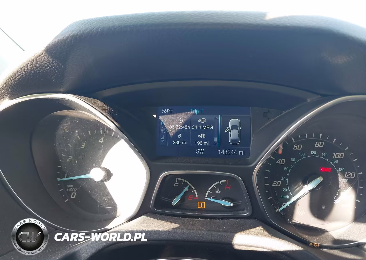2014 Ford Focus Se VIN:1FADP3K26EL136481 - 7