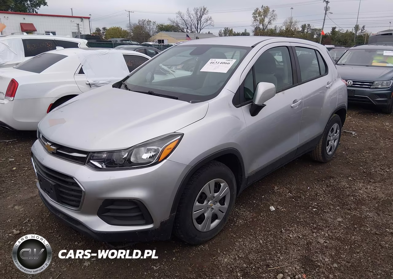 2017 Chevrolet Trax Ls VIN:KL7CJKSB6HB163978 - 2