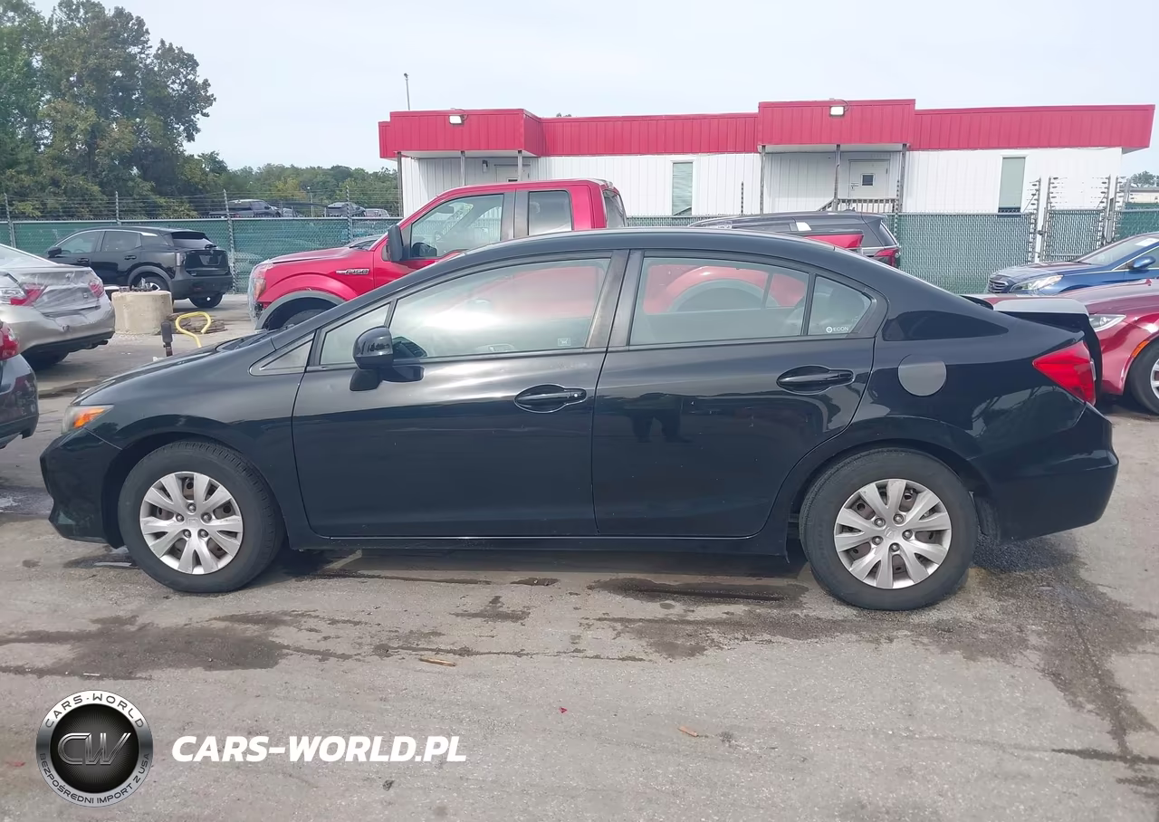 2012 Honda Civic Lx VIN:19XFB2F56CE024771 - 15
