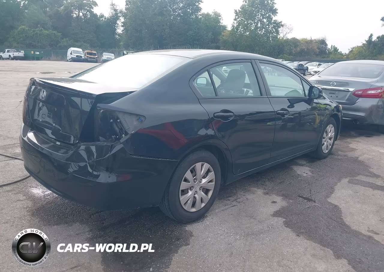 2012 Honda Civic Lx VIN:19XFB2F56CE024771 - 4