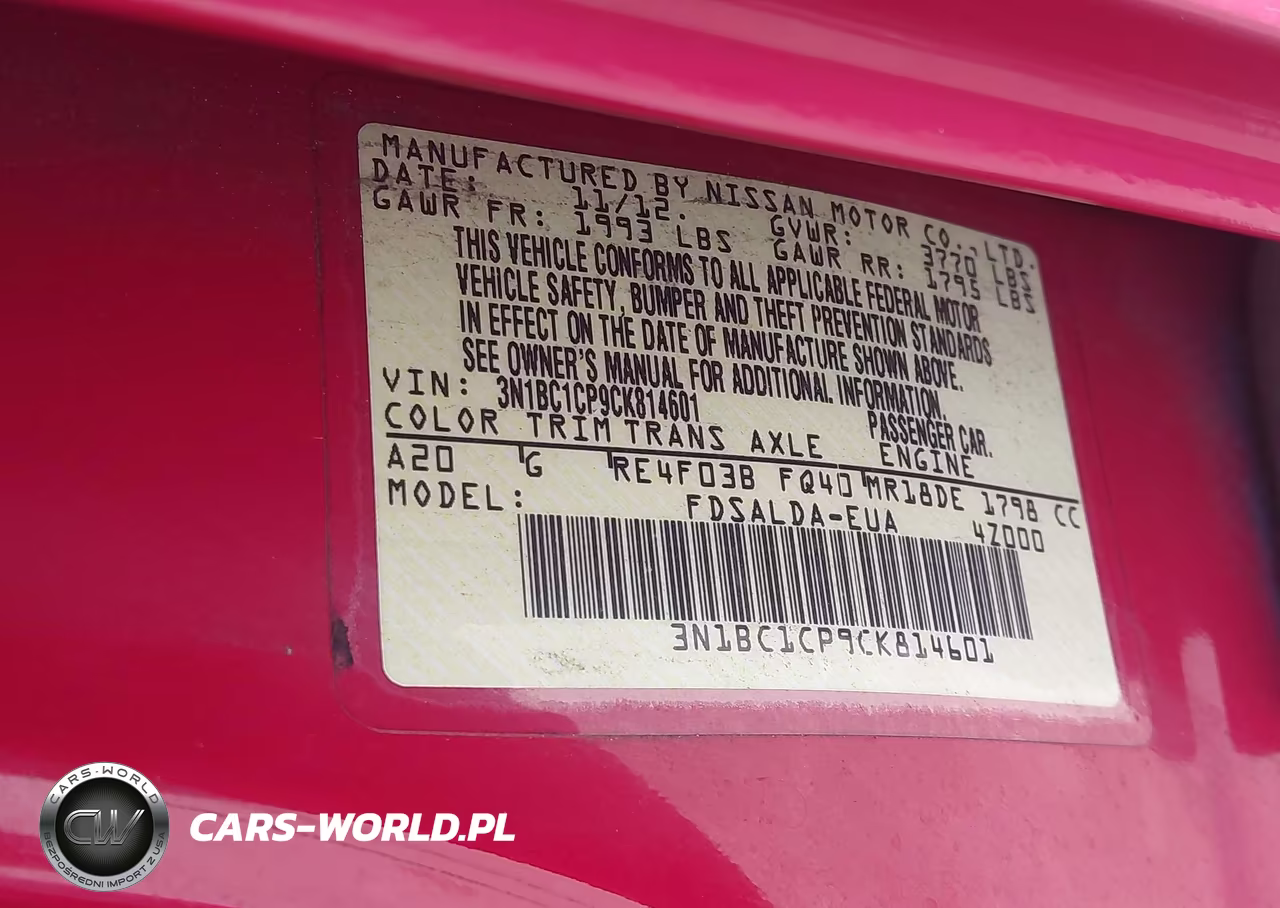 2012 Nissan Versa 1.8 S VIN:3N1BC1CP9CK814601 - 9