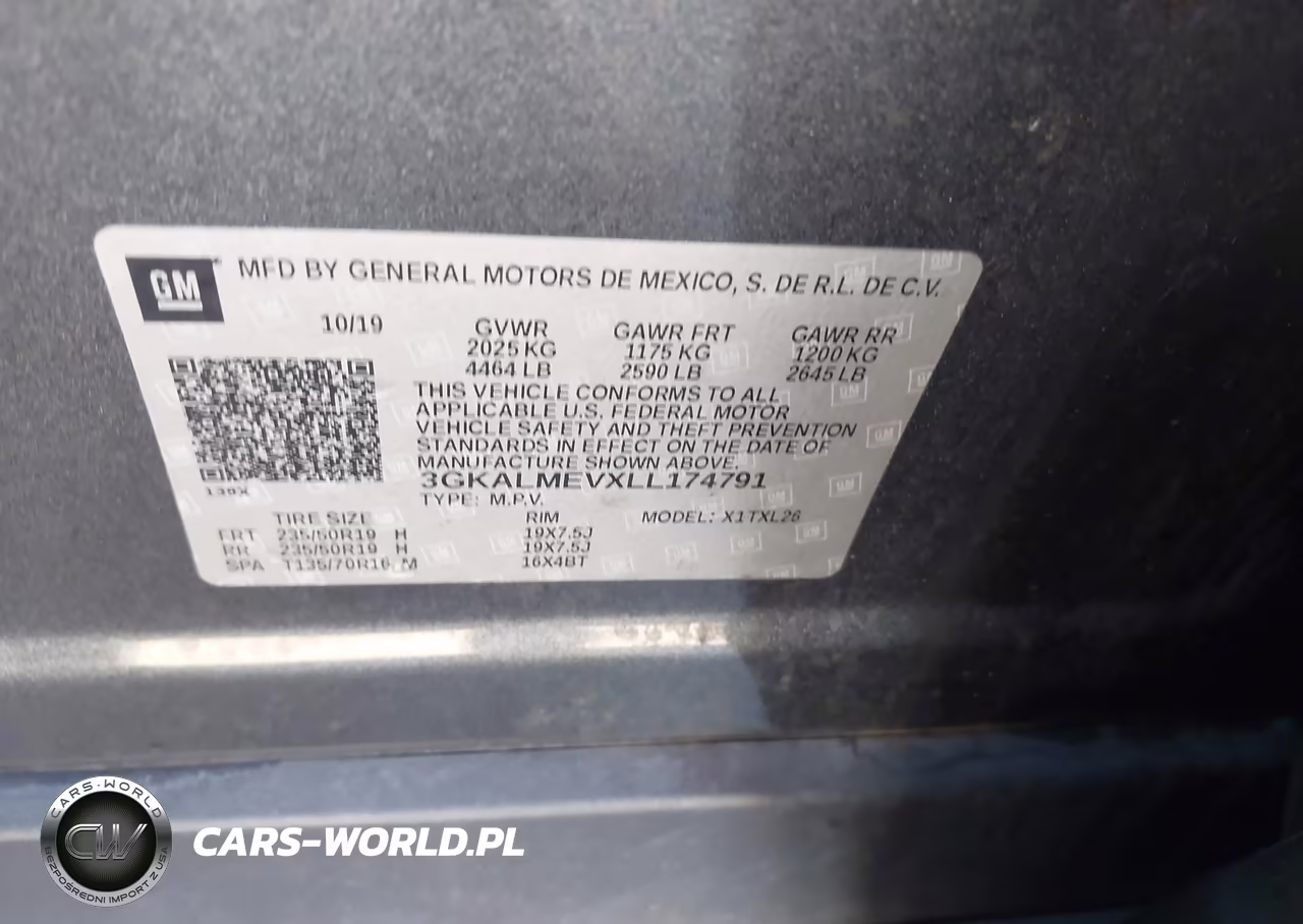 2020 GMC Terrain Fwd Sle VIN:3GKALMEVXLL174791 - 9