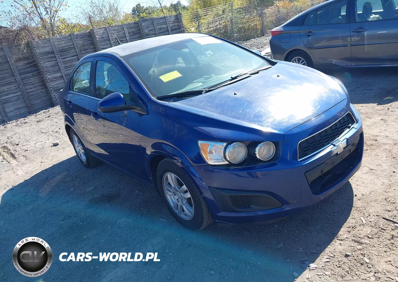 2012 Chevrolet Sonic 2Lt VIN:1G1JC5SH3C4217849 - 1