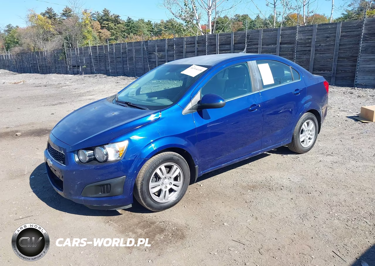 2012 Chevrolet Sonic 2Lt VIN:1G1JC5SH3C4217849 - 2