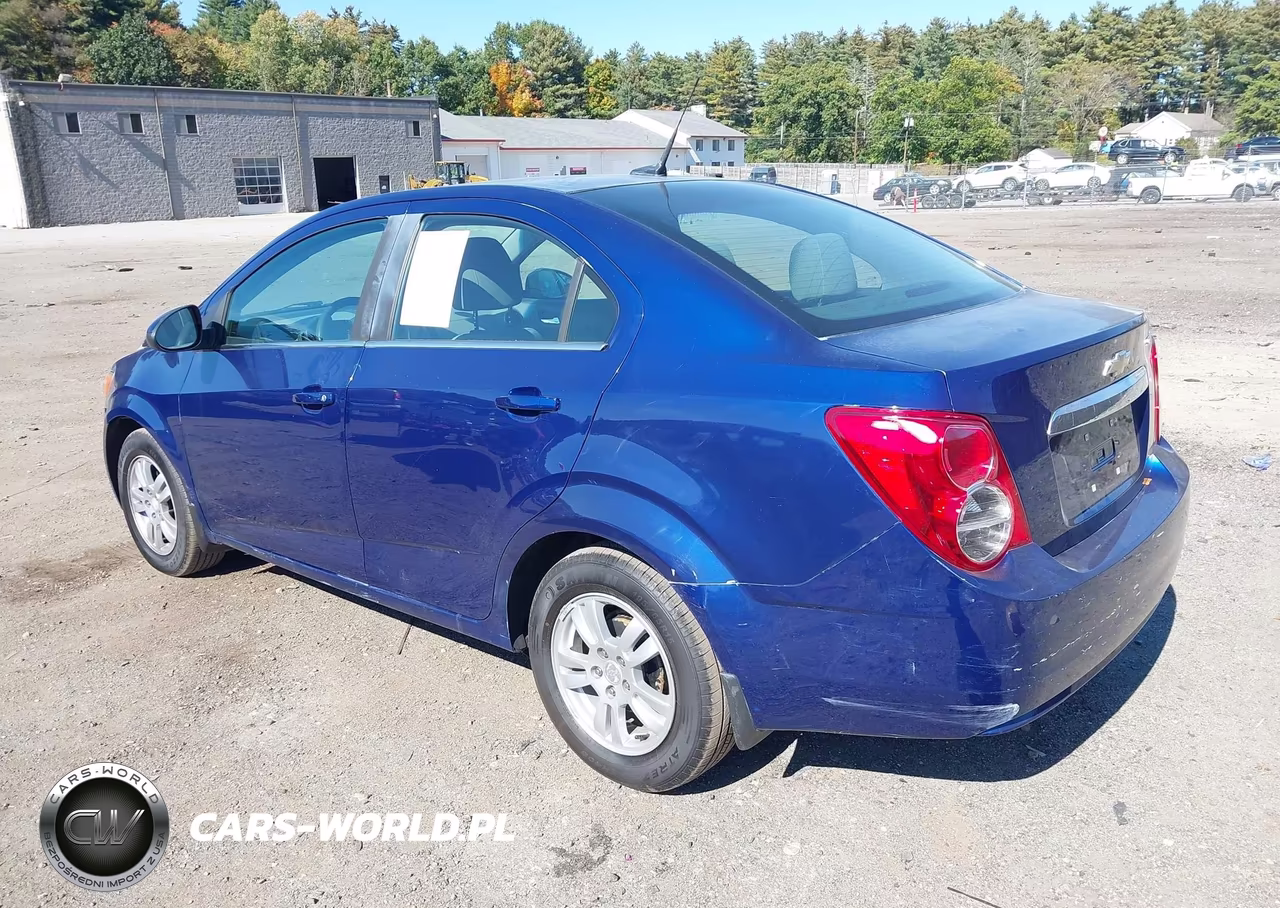 2012 Chevrolet Sonic 2Lt VIN:1G1JC5SH3C4217849 - 3