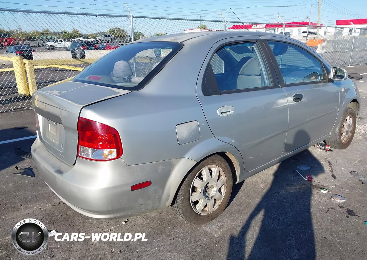 2005 Chevrolet Aveo Lt VIN:KL1TG52625B447536 - 4
