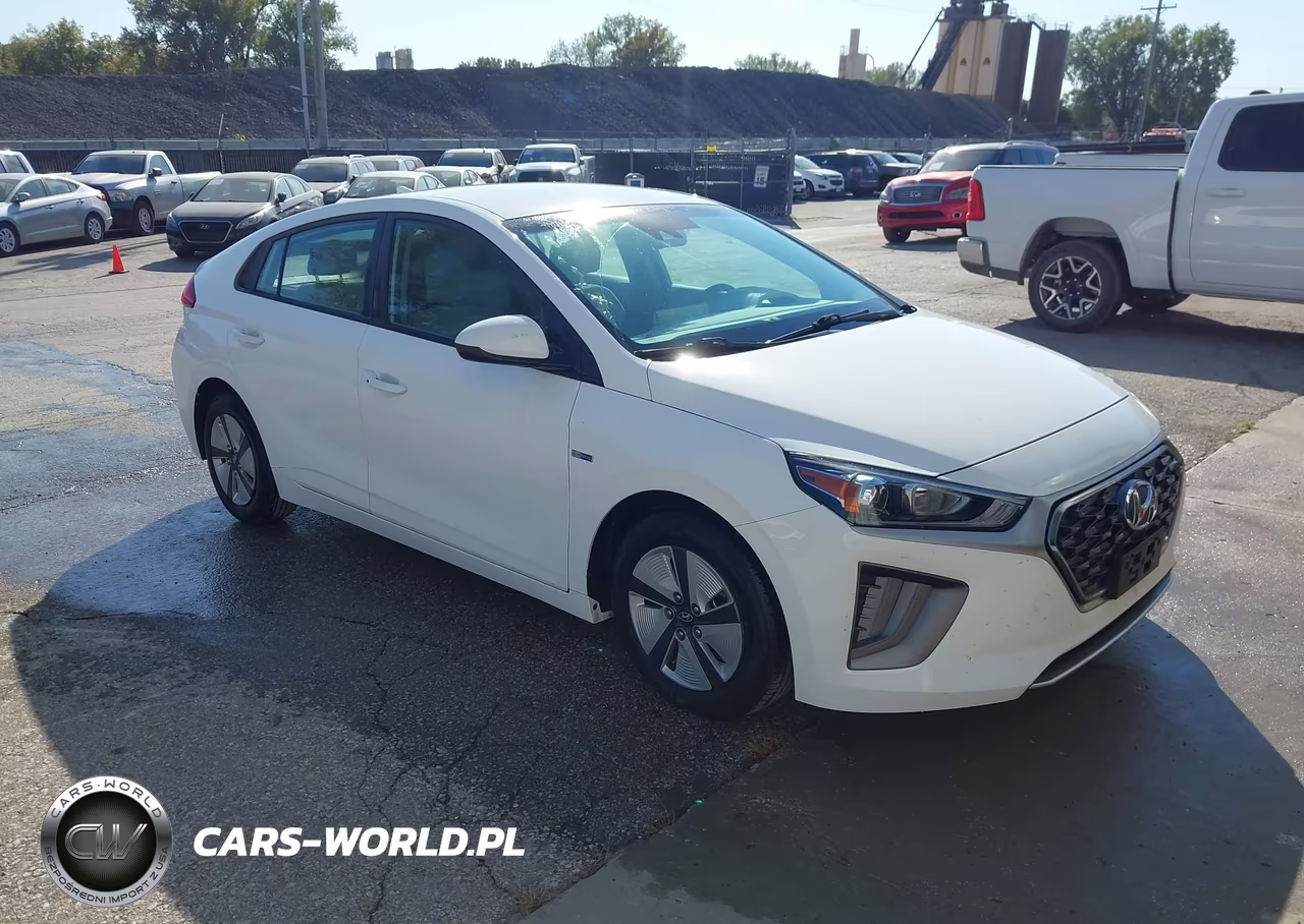 2020 Hyundai Ioniq Hybrid Blue VIN:KMHC65LC2LU233353 - 1