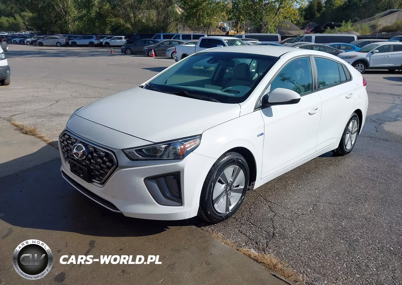 2020 Hyundai Ioniq Hybrid Blue VIN:KMHC65LC2LU233353 - 2