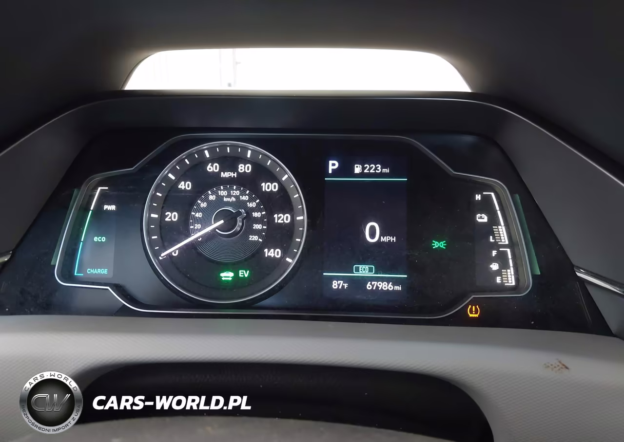 2020 Hyundai Ioniq Hybrid Blue VIN:KMHC65LC2LU233353 - 7