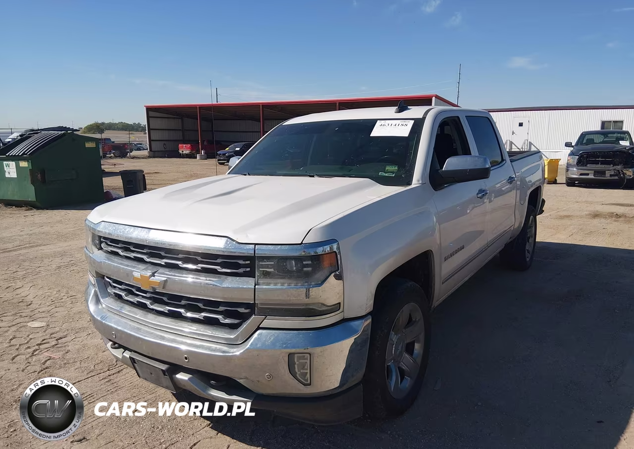 2018 Chevrolet Silverado 1500 1Lz VIN:3GCUKSER3JG107829 - 2