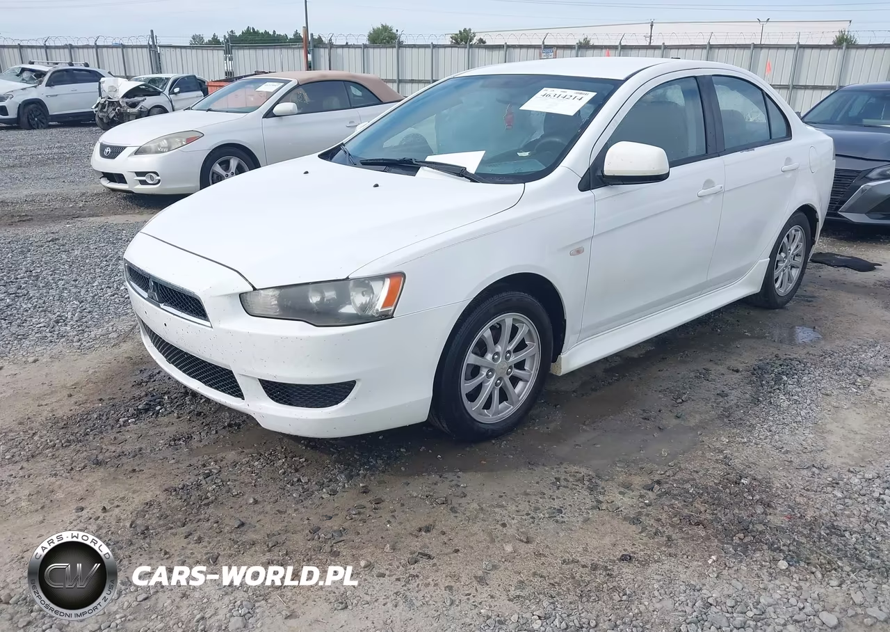 2011 Mitsubishi Lancer Es VIN:JA32U2FU0BU028362 - 2