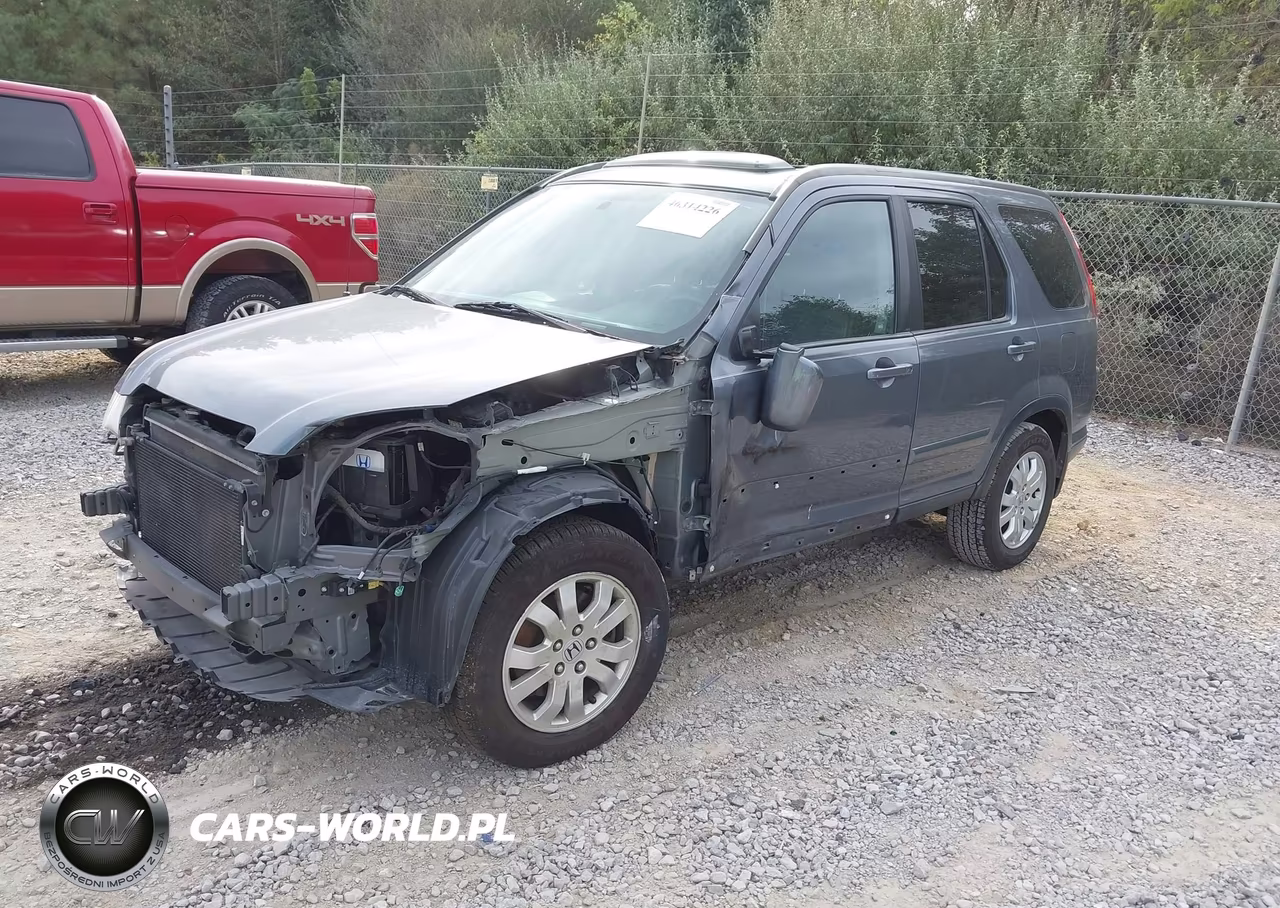 2006 Honda Cr-V Se VIN:SHSRD78966U443344 - 2