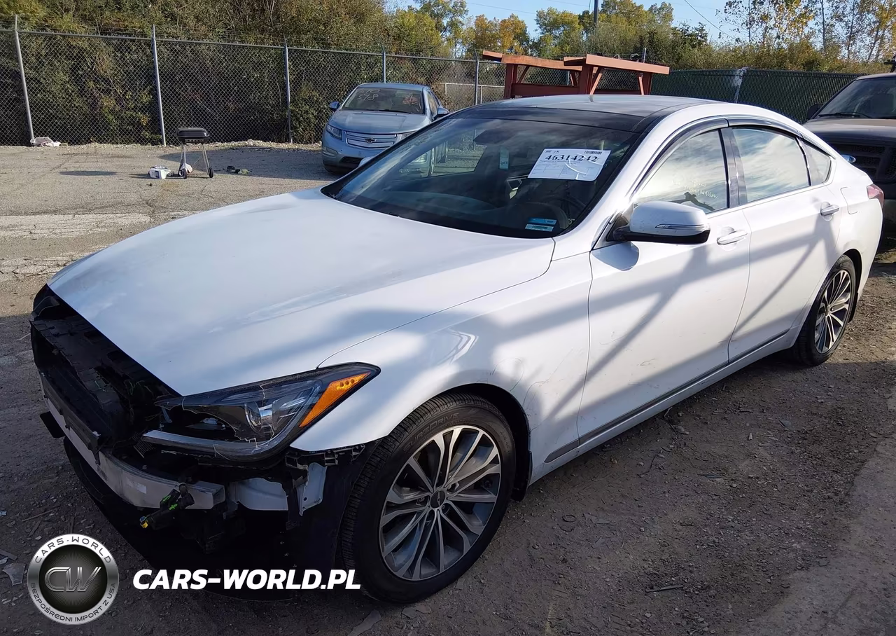 2015 Hyundai Genesis 3.8 VIN:KMHGN4JEXFU100055 - 2
