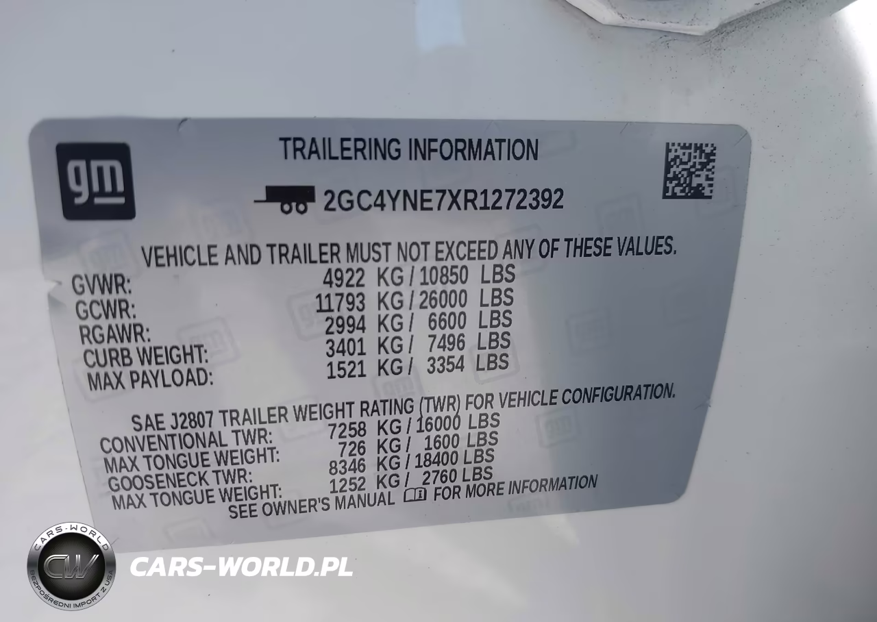 2024 Chevrolet Silverado 2500Hd 4Wd Standard Bed Lt VIN:2GC4YNE7XR1272392 - 8
