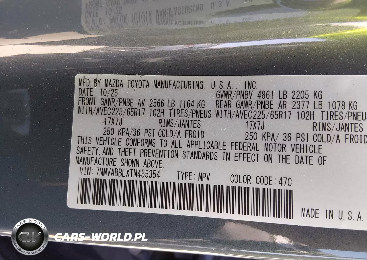 2026 Mazda Cx-50 2.5 S Preferred VIN:7MMVABBLXTN455354 - 9