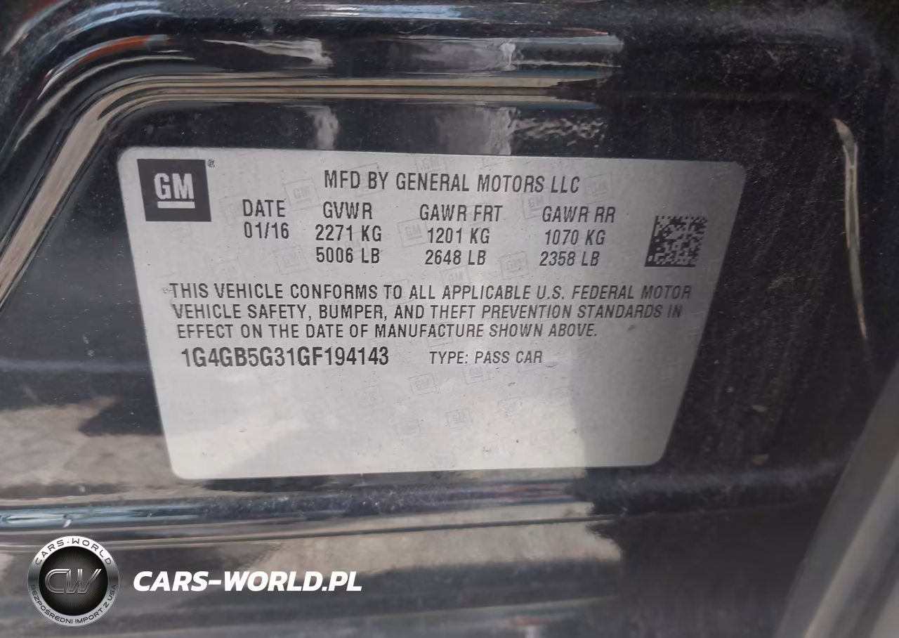 2016 Buick Lacrosse Leather VIN:1G4GB5G31GF194143 - 9