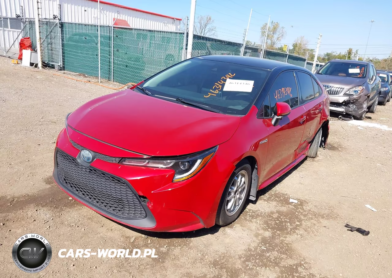 2020 Toyota Corolla Hybrid Le VIN:JTDEBRBE8LJ004700 - 2