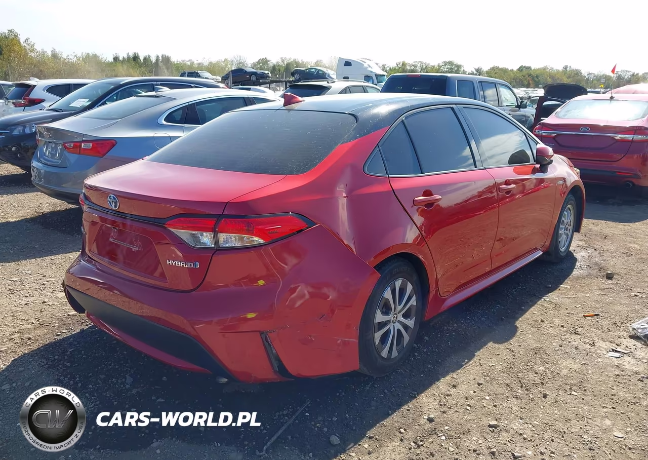 2020 Toyota Corolla Hybrid Le VIN:JTDEBRBE8LJ004700 - 4