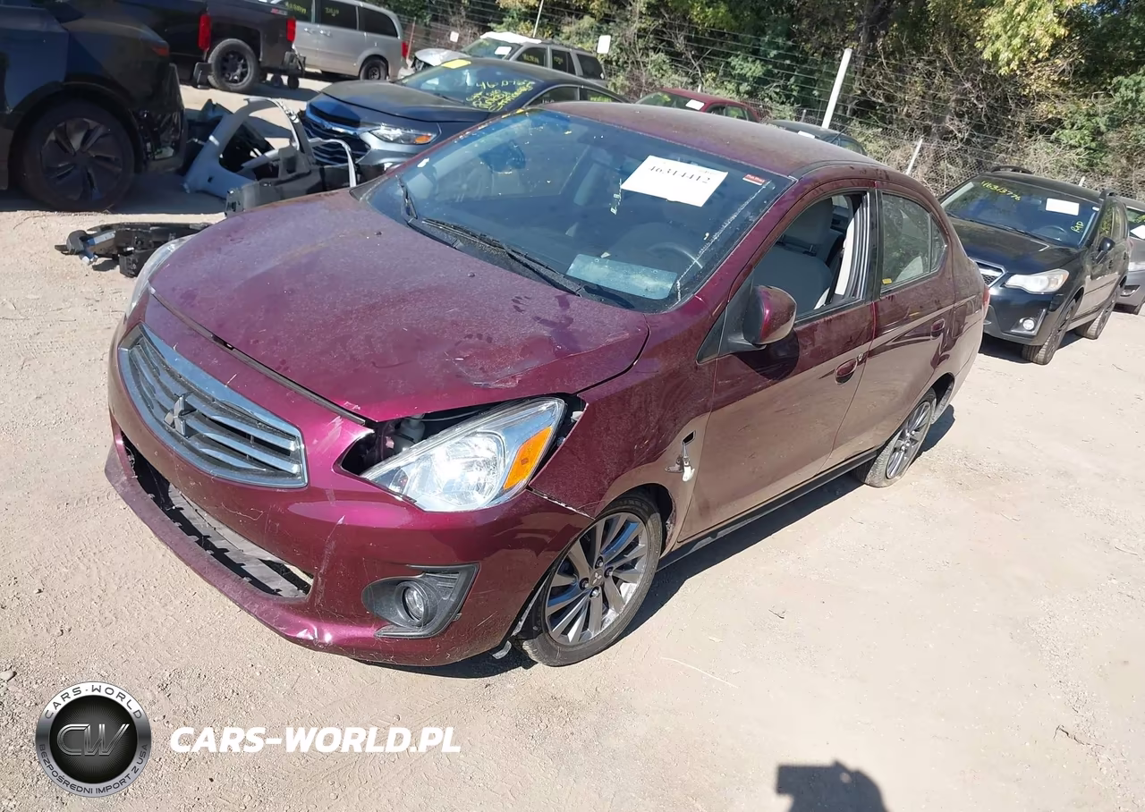 2019 Mitsubishi Mirage G4 Es VIN:ML32F3FJ7KHF14785 - 2
