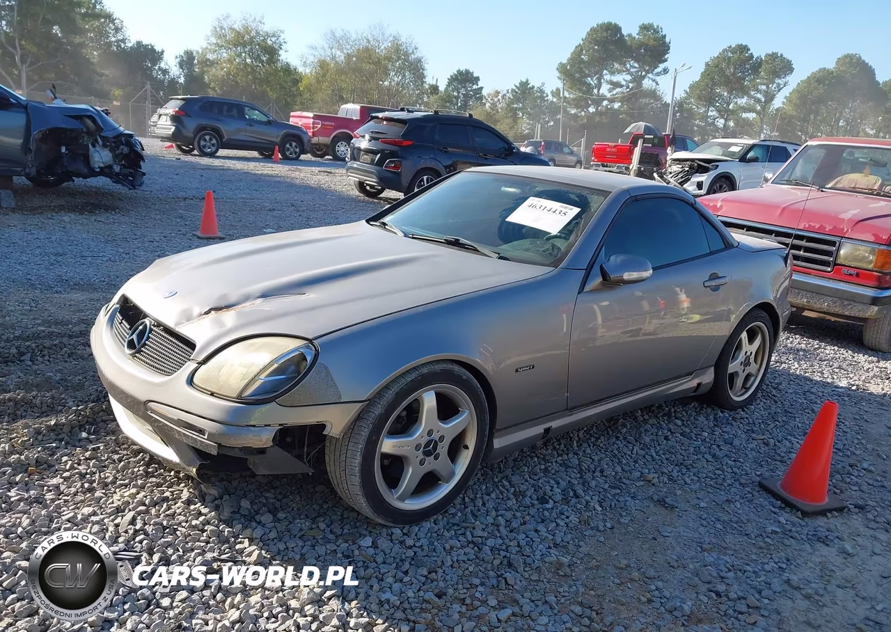 2003 Mercedes-Benz Slk 320 VIN:WDBKK65F93F293626 - 2