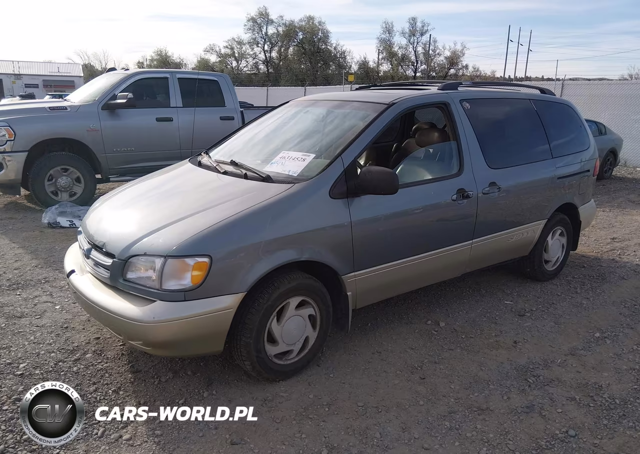 2000 Toyota Sienna Le-Xle VIN:4T3ZF13C6YU211616 - 2