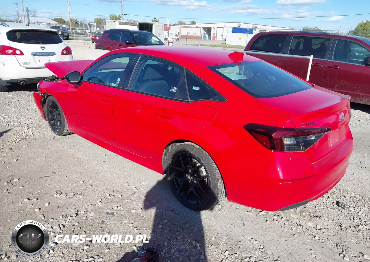 2026 Honda Civic Sport VIN:2HGFE2F50TH569488 - 3