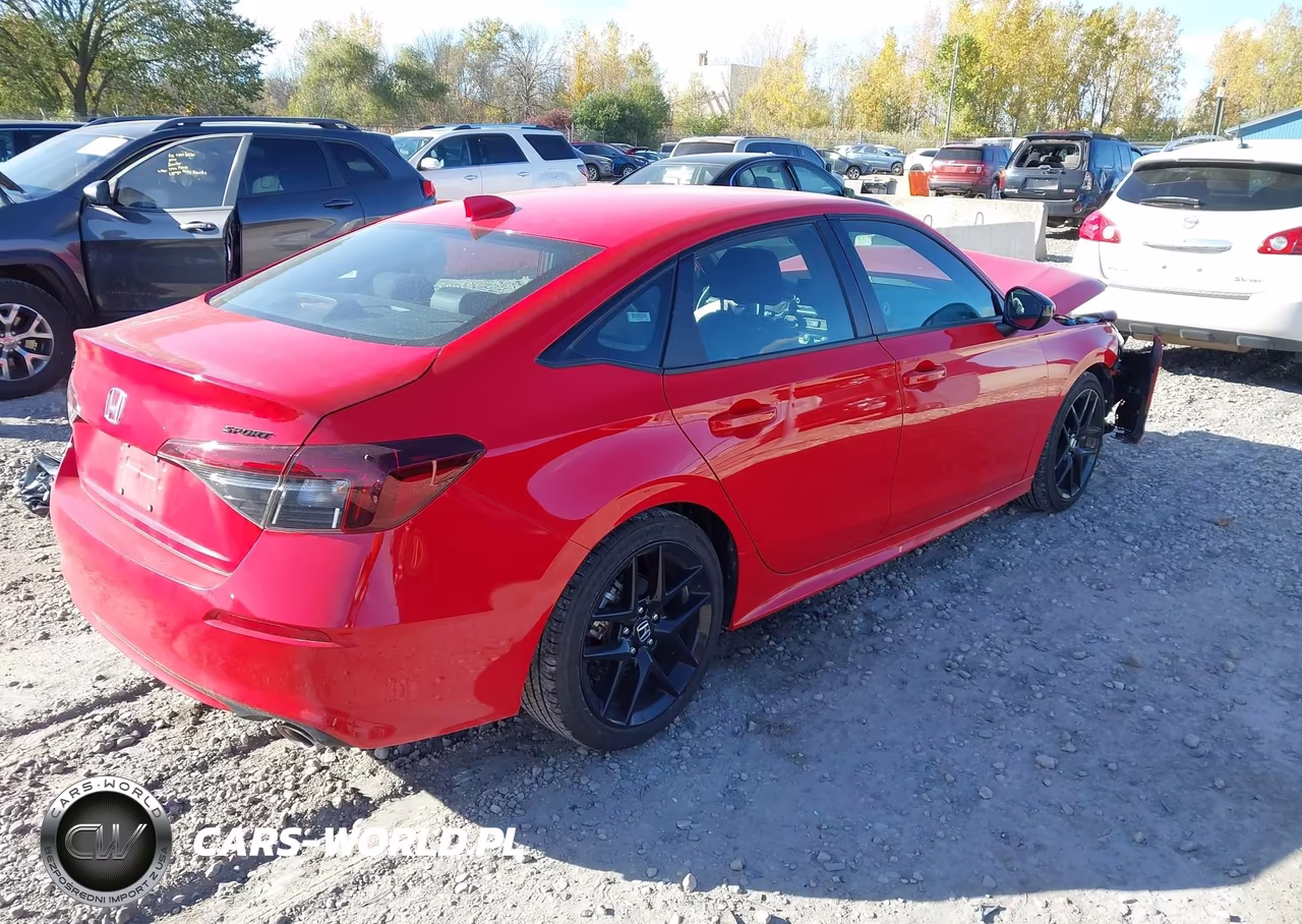 2026 Honda Civic Sport VIN:2HGFE2F50TH569488 - 4