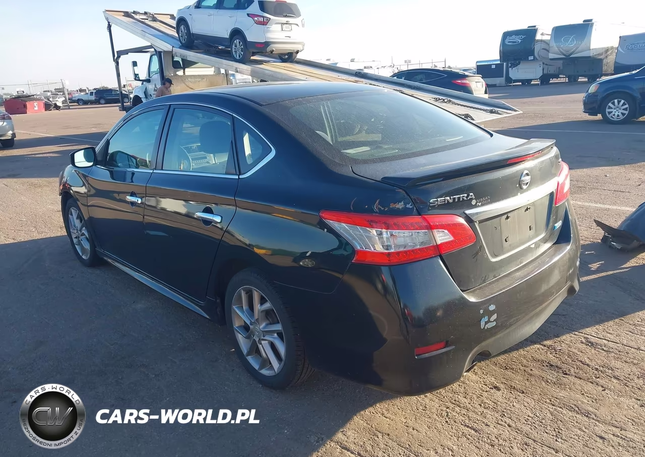 2013 Nissan Sentra Sr VIN:3N1AB7AP2DL704764 - 3