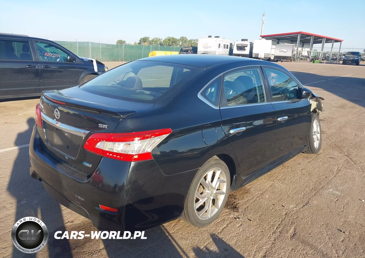 2013 Nissan Sentra Sr VIN:3N1AB7AP2DL704764 - 4