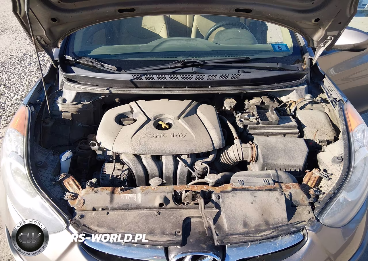 2013 Hyundai Elantra Gls VIN:5NPDH4AE2DH411114 - 10