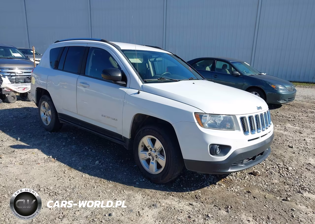 2014 Jeep Compass Sport VIN:1C4NJCBA6ED774442 - 1