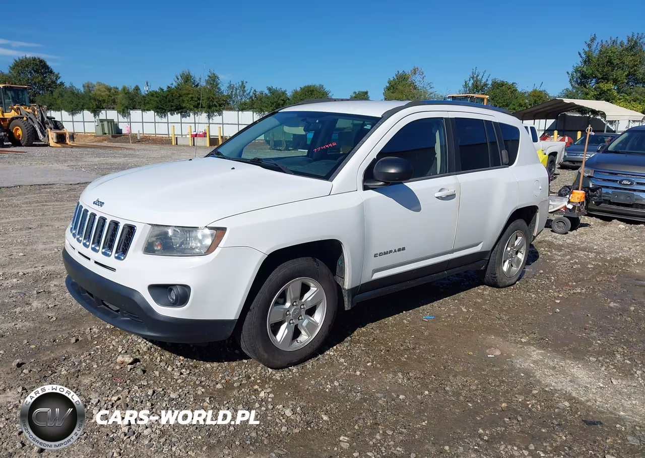 2014 Jeep Compass Sport VIN:1C4NJCBA6ED774442 - 2