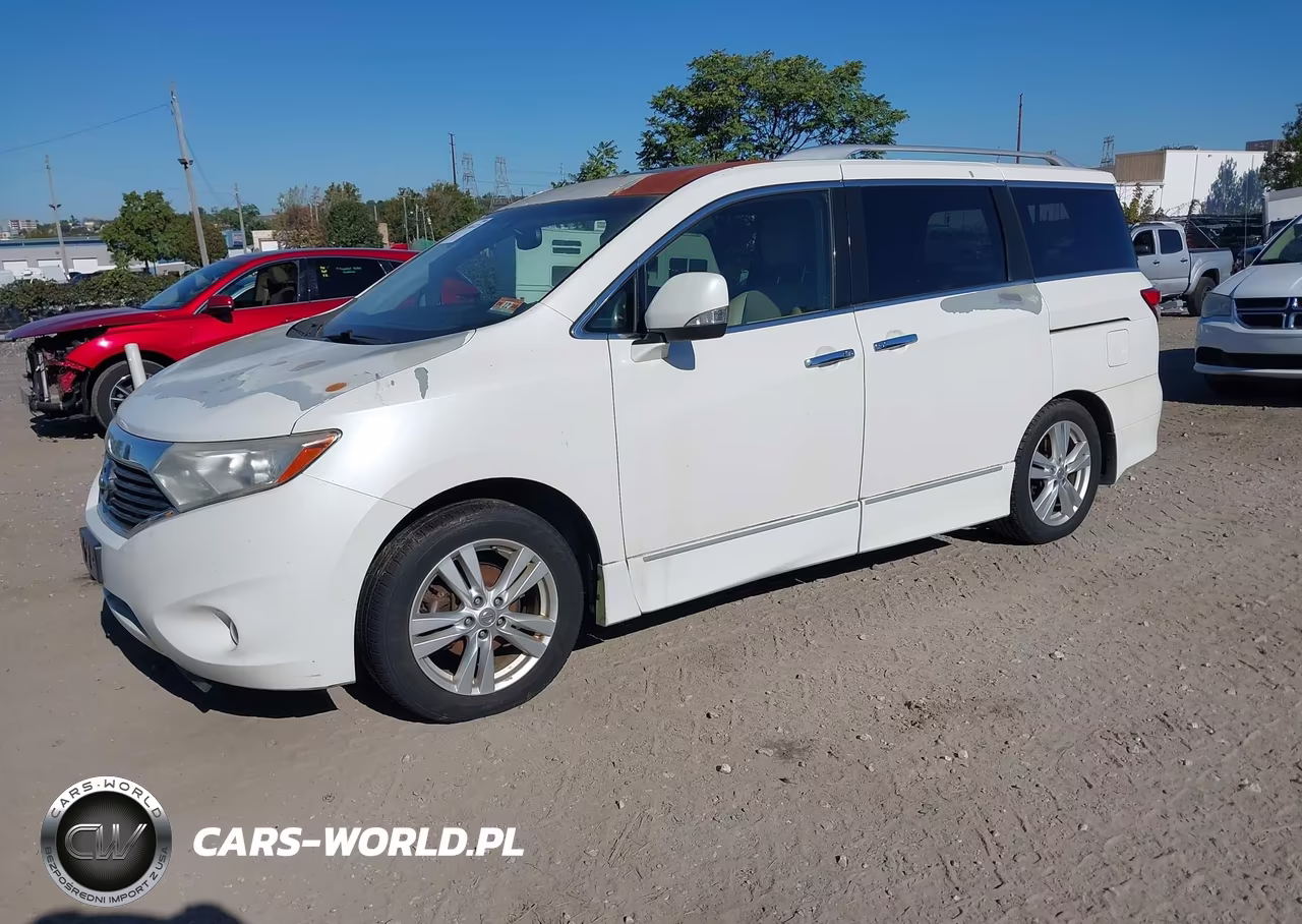 2011 Nissan Quest Sl VIN:JN8AE2KP5B9005550 - 2