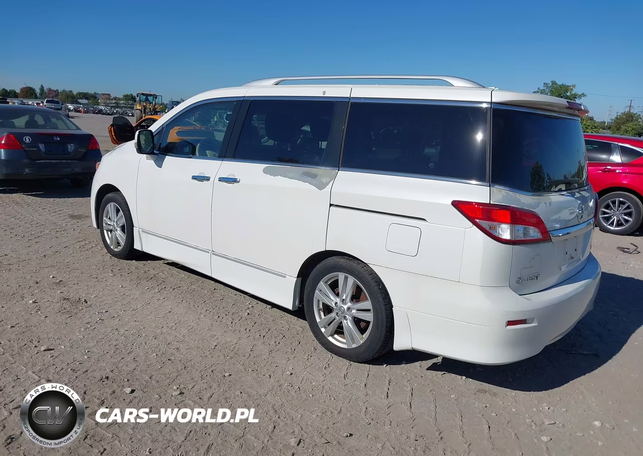 2011 Nissan Quest Sl VIN:JN8AE2KP5B9005550 - 3