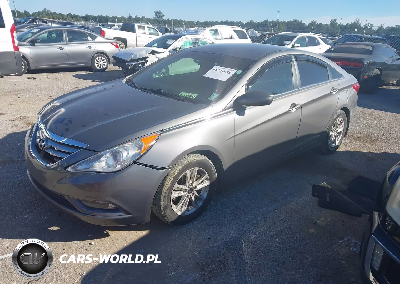 2013 Hyundai Sonata Gls VIN:5NPEB4AC3DH761825 - 2
