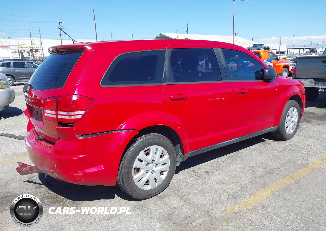 2015 Dodge Journey American Value Pkg VIN:3C4PDCAB5FT670496 - 4