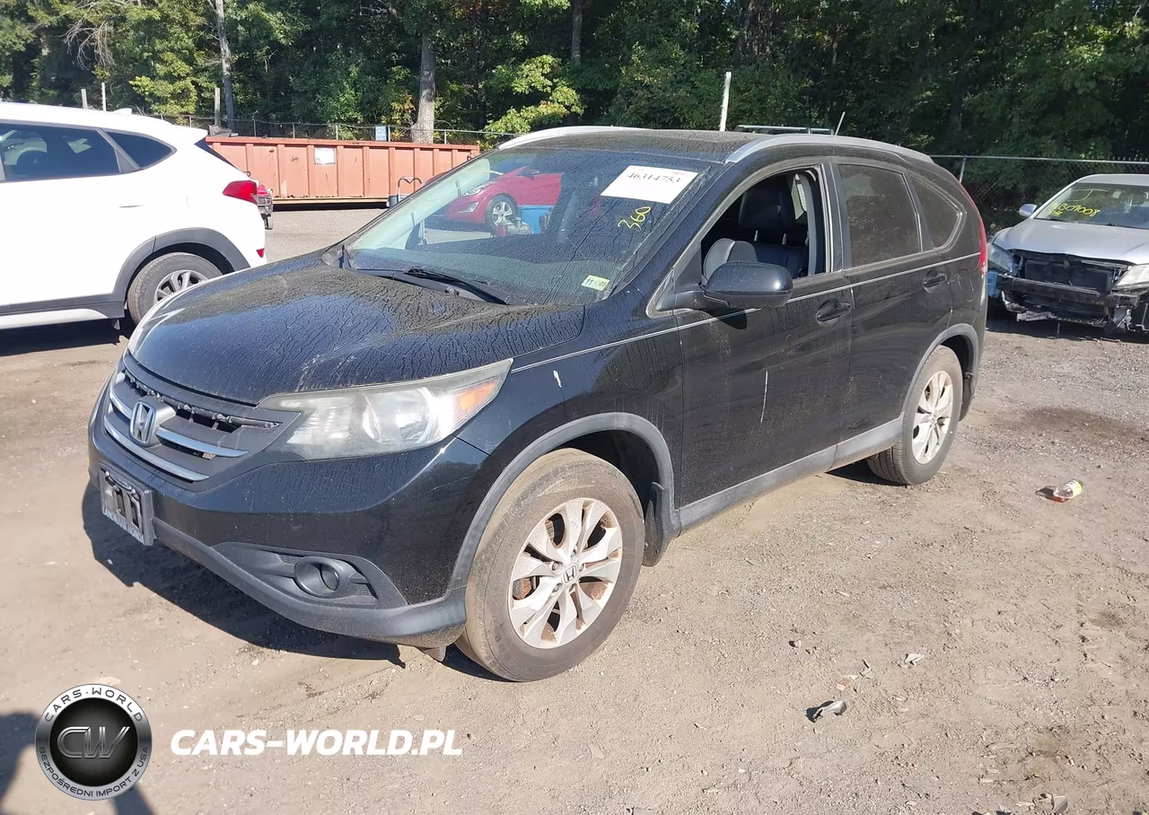 2013 Honda Cr-V Ex-L VIN:2HKRM3H7XDH523906 - 2