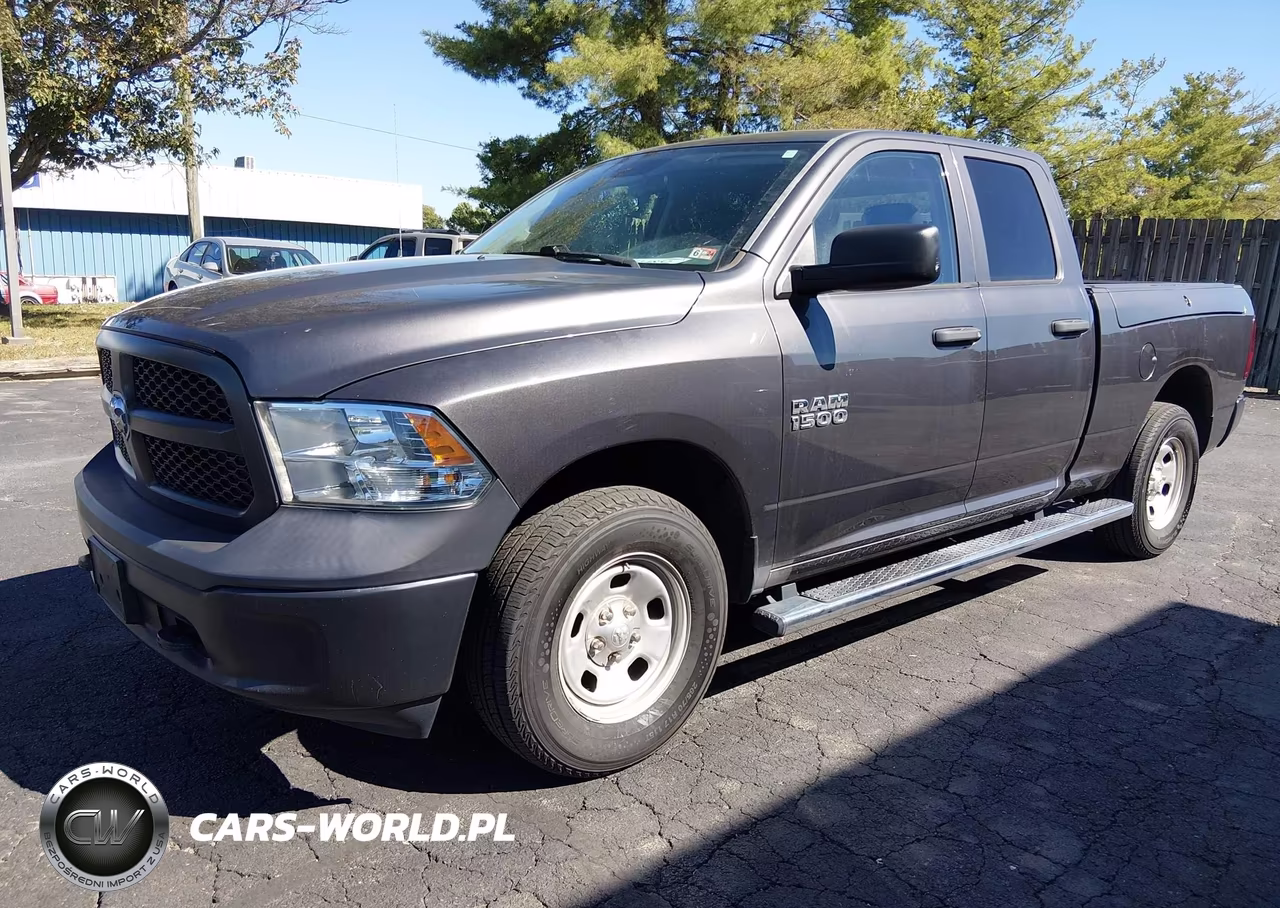 2018 Ram 1500 Tradesman Quad Cab 4X4 6'4 Box VIN:1C6RR7FG5JS144196 - 2