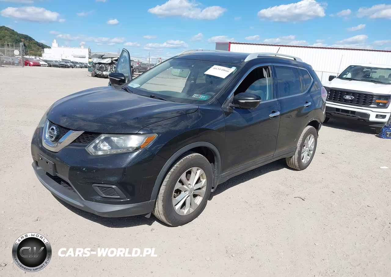 2015 Nissan Rogue Sv VIN:5N1AT2MV2FC898570 - 2