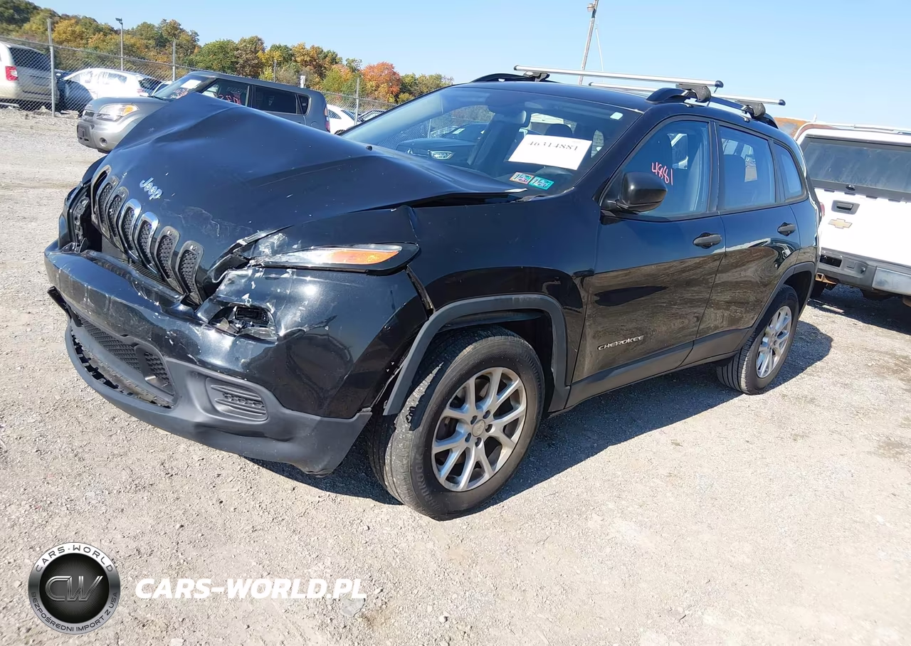 2015 Jeep Cherokee Sport VIN:1C4PJMAB4FW764412 - 2