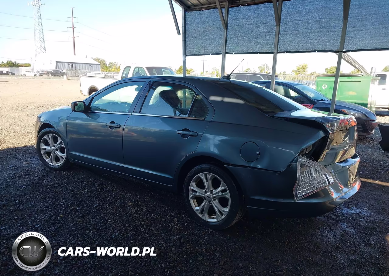 2012 Ford Fusion Se VIN:3FAHP0HA3CR379386 - 3