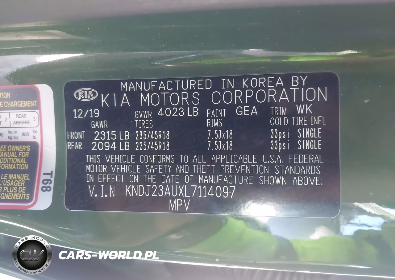2020 Kia Soul X-Line VIN:KNDJ23AUXL7114097 - 9