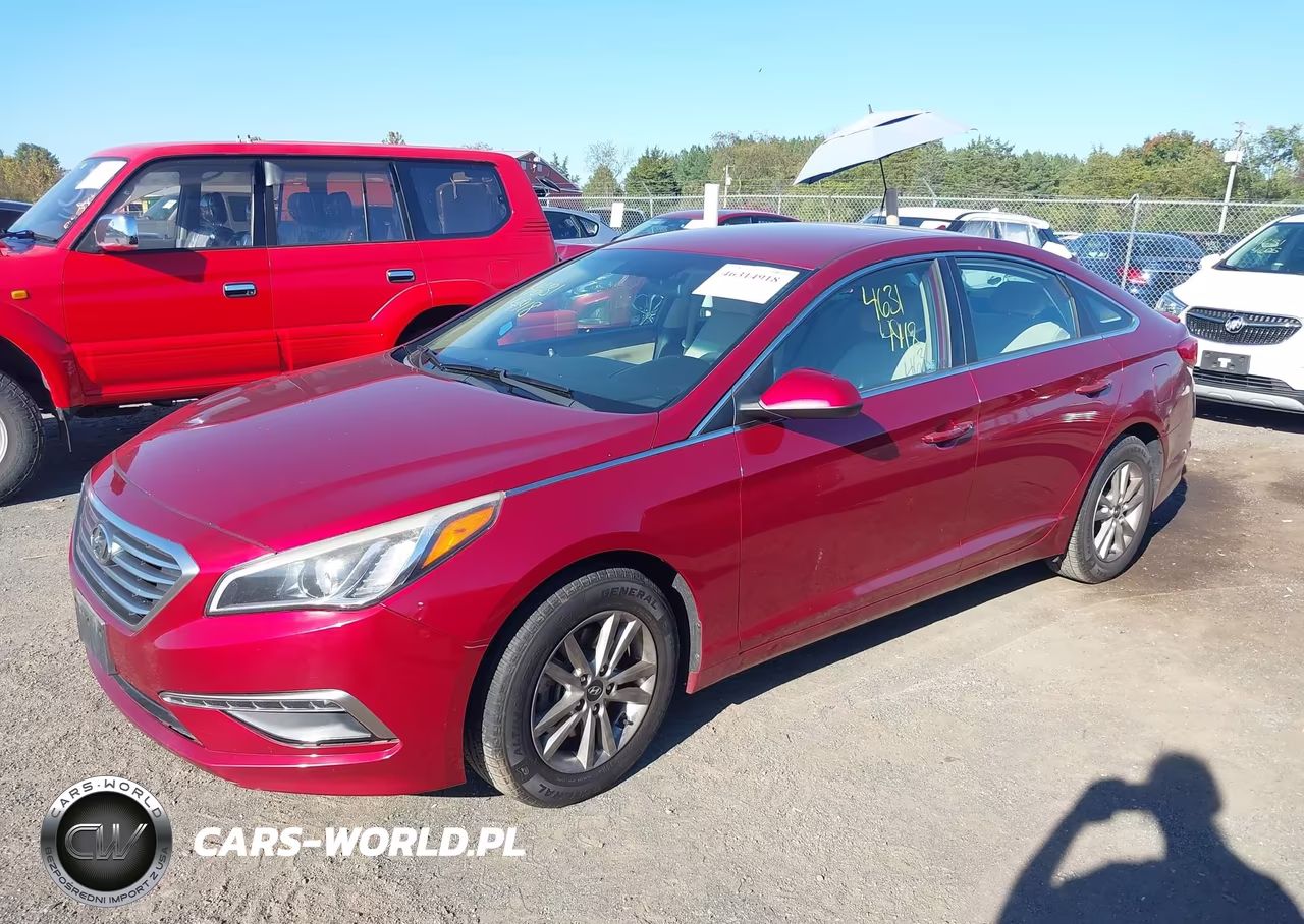 2015 Hyundai Sonata Se VIN:5NPE24AF1FH125126 - 2
