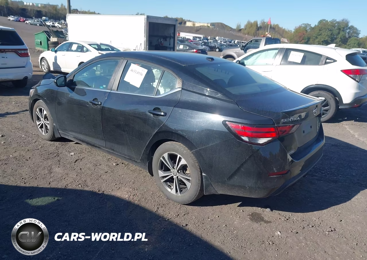 2020 Nissan Sentra Sv Xtronic Cvt VIN:3N1AB8CV6LY273414 - 3
