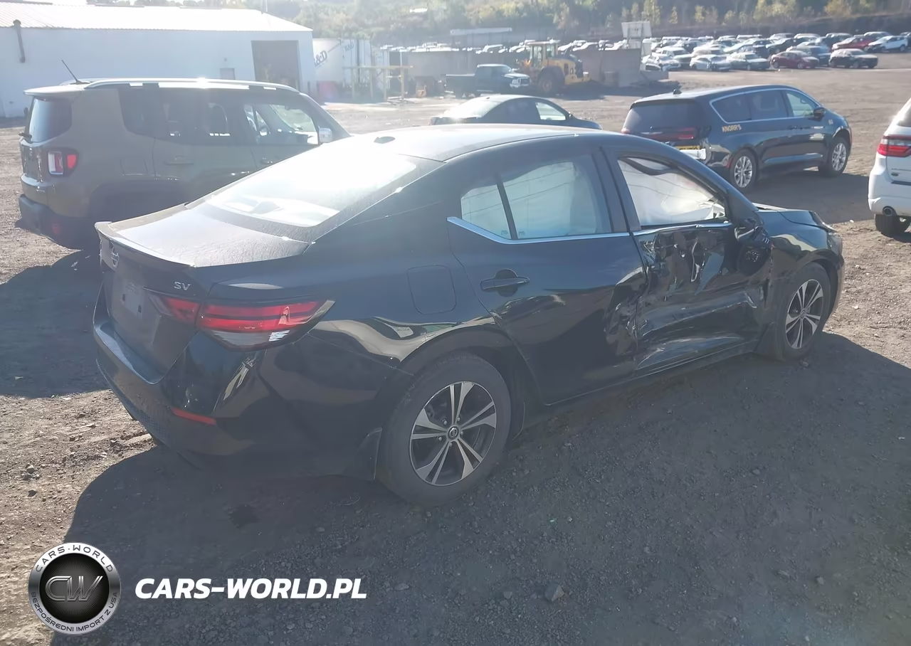 2020 Nissan Sentra Sv Xtronic Cvt VIN:3N1AB8CV6LY273414 - 4