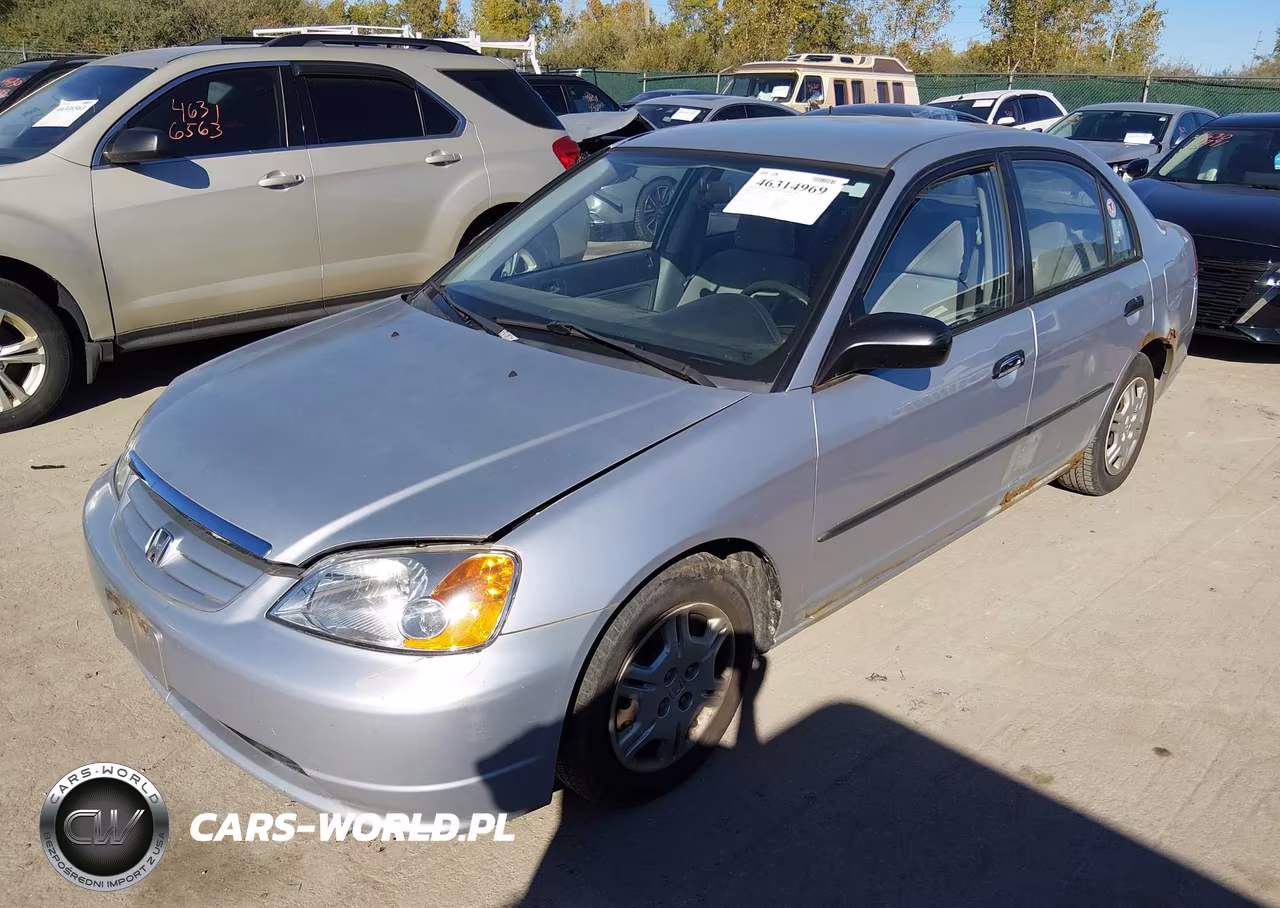 2001 Honda Civic Dx VIN:1HGES16261L019653 - 2