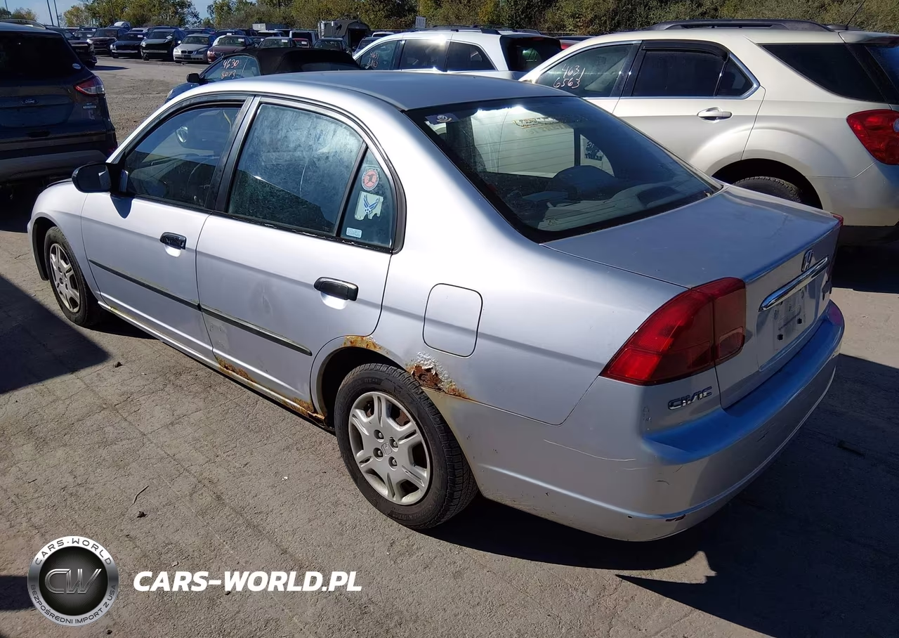 2001 Honda Civic Dx VIN:1HGES16261L019653 - 3