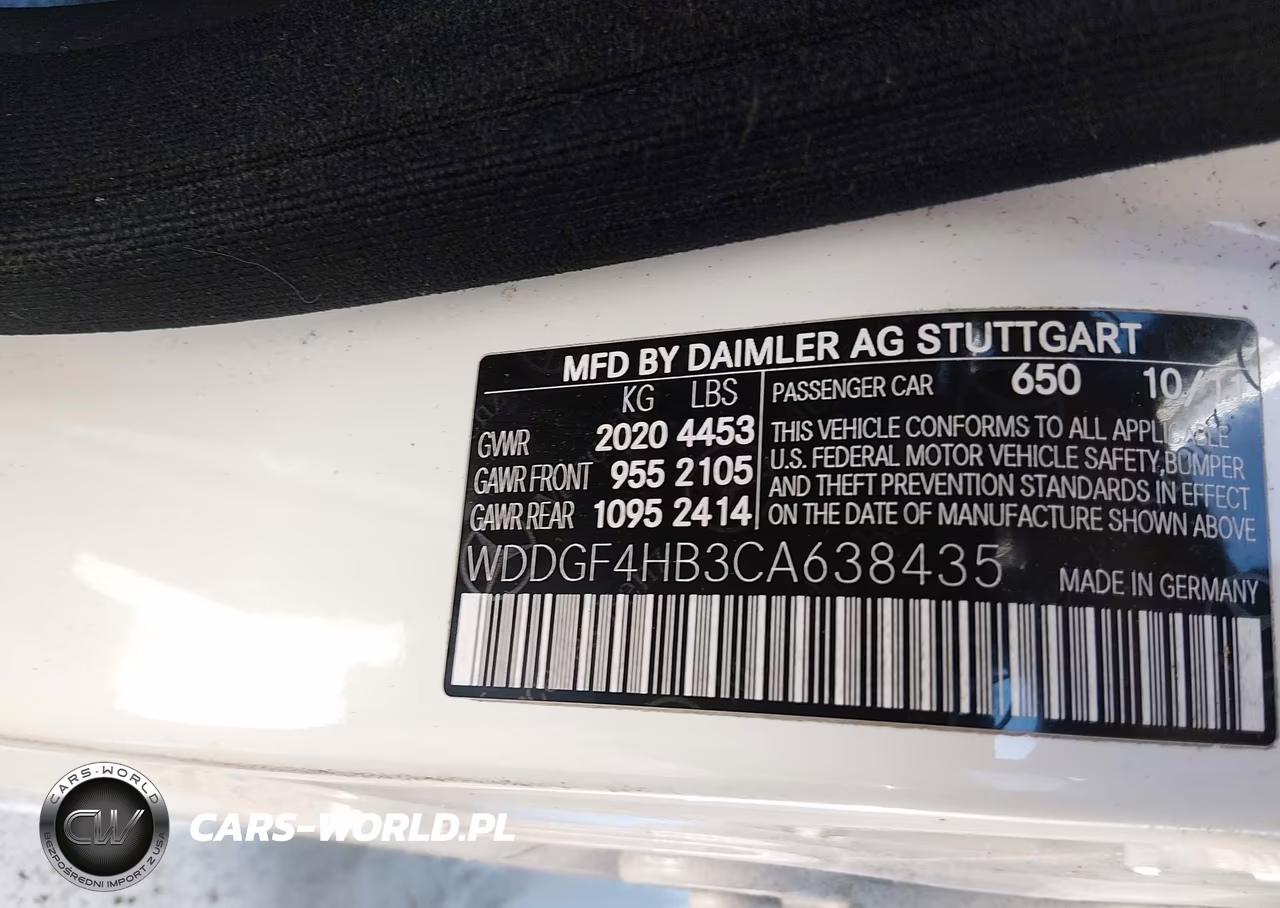 2012 Mercedes-Benz C 250 Sport VIN:WDDGF4HB3CA638435 - 9